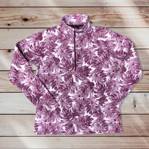 EDDIE BAUER quarter zip performance fleece Sz. M